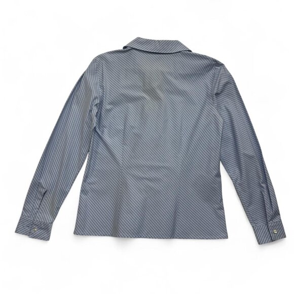 Geoffrey Beene women’s #buttonup #longsleeve top size 4 - Picture 2 of 4